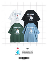 RED CAP GIRL Sitting Girl T-shirt